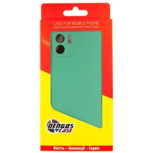 Чехол для мобильного телефона Dengos Xiaomi Redmi A2 Case + Glass (Mint) (DG-KM-82)