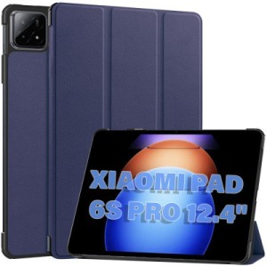 Чехол для планшета BeCover Smart Case Xiaomi Pad 6S Pro 12.4" Deep Blue (711084)
