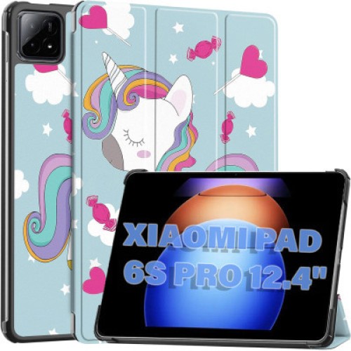 Чехол для планшета BeCover Smart Case Xiaomi Pad 6S Pro 12.4" Unicorn (711089)
