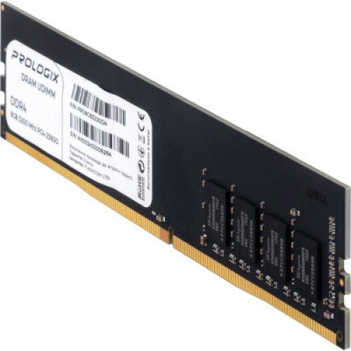 Модуль памяти для компьютера DDR4 8GB 3200 MHz Prologix (PRO8GB3200D4)