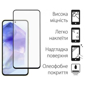 Стекло защитное Dengos Samsung Galaxy A55 5G 2pcs (DG-TG2P-14)