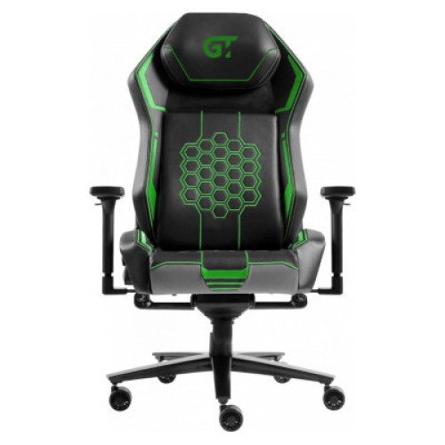 Кресло игровое GT Racer X-5348 Black/Green