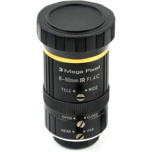 Объектив Waveshare 8-50mm Zoom Lens for Pi Camera Module (18245)