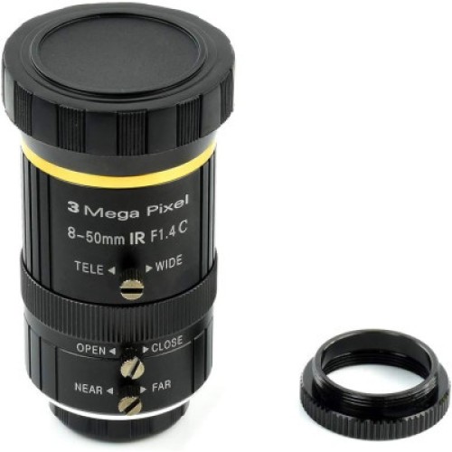 Объектив Waveshare 8-50mm Zoom Lens for Pi Camera Module (18245)