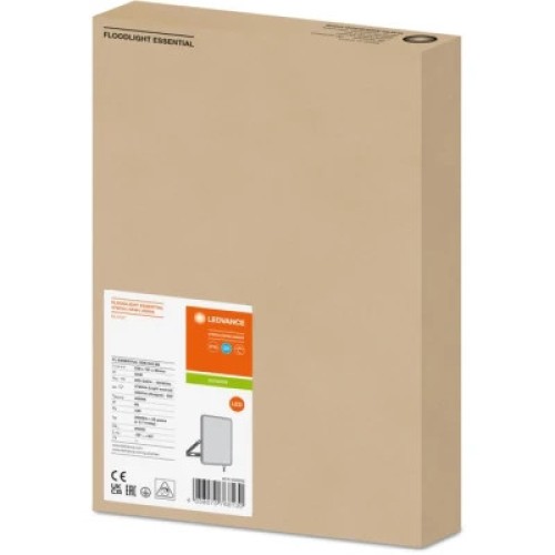 Прожектор LEDVANCE FL ESSENTIAL 50W 840 BK IP65 (4058075768130)