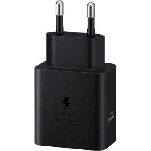 Зарядное устройство Samsung 45W Compact Power Adapter (w C to C Cable) Black (EP-T4511XBEGEU)