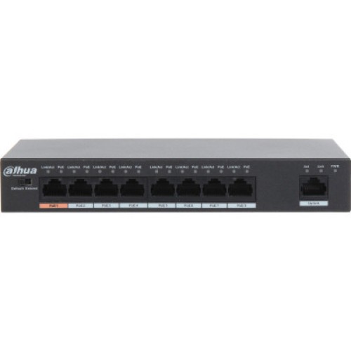 Коммутатор сетевой Dahua DH-PFS3009-8ET1GT-96