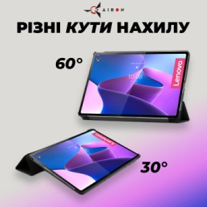Чехол для планшета AirOn Premium Lenovo Tab P12 Pro + Film black (4822352781108)