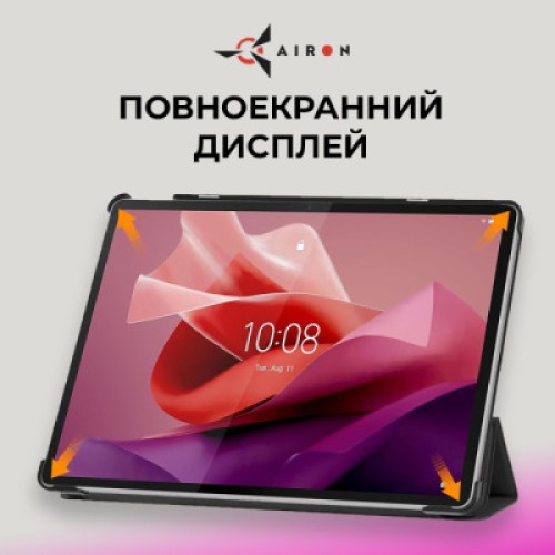 Чехол для планшета AirOn Premium Lenovo Tab P12 + Film black (4822352781107)