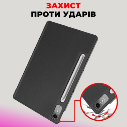 Чехол для планшета AirOn Premium Lenovo Tab P12 + Film black (4822352781107)