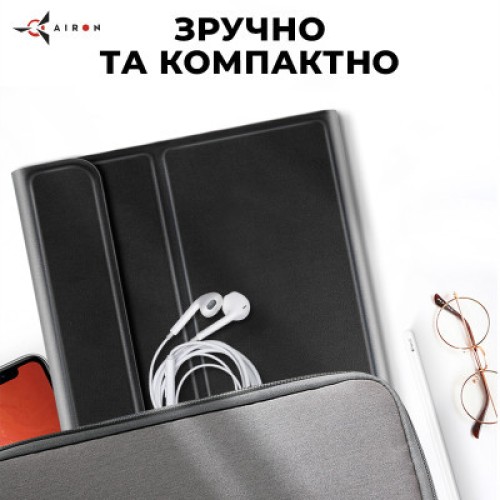 Чехол для планшета AirOn Premium Samsung Galaxy Tab A9 Plus 11'' 2023 + Bluetooth Keyboard (4822352781115)