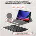 Чехол для планшета AirOn Premium Samsung Galaxy Tab S9 Plus 12.4'' 2023 + Bluetooth Keyboard (4822352781116)