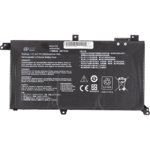 Аккумулятор для ноутбука ASUS VivoBook S14 S43 (B31N1732) 11.4V 3600mAh PowerPlant (NB431779)