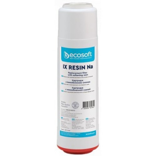 Картридж для фильтра кувшина Ecosoft Картридж з іонообмінної смолою Ecosoft 2.5х10", 10мкм (CMV2510ECO)