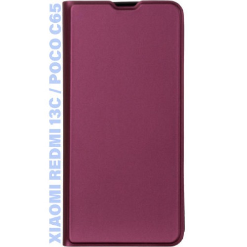 Чехол для мобильного телефона BeCover Exclusive New Style Xiaomi Redmi 13C / Poco C65 Red Wine (711196)