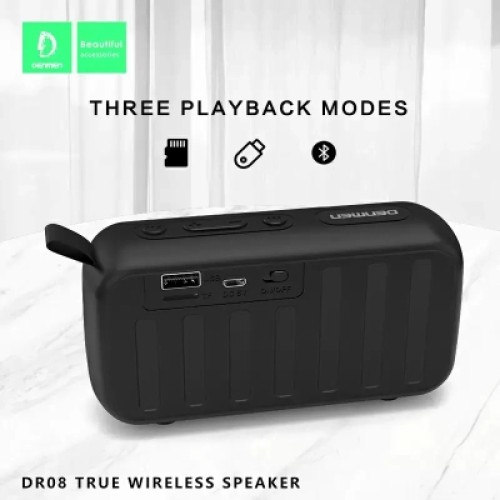 Акустическая система Denmen DR08 Black (DR08-BK)