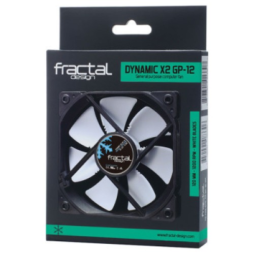 Кулер для корпуса Fractal Design DYNAMIC X2 GP-12 WH (FD-FAN-DYN-X2-GP12-WT)