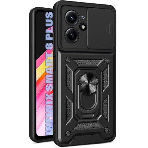 Чехол для мобильного телефона BeCover Military Infinix Smart 8 Plus (X6526) Black (711001)
