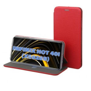 Чехол для мобильного телефона BeCover Exclusive Infinix Hot 40i (X6528B) Burgundy Red (711230)