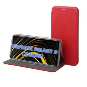 Чехол для мобильного телефона BeCover Exclusive Infinix Smart 8 (X6525) Burgundy Red (711237)