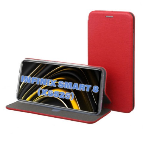 Чехол для мобильного телефона BeCover Exclusive Infinix Smart 8 (X6525) Burgundy Red (711237)