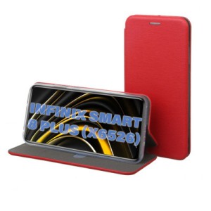 Чехол для мобильного телефона BeCover Exclusive Infinix Smart 8 Plus (X6526) Burgundy Red (711261)