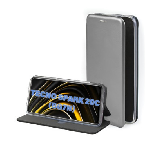 Чехол для мобильного телефона BeCover Exclusive Tecno Spark 20C (BG7n) Gray (711250)