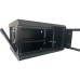 Шкаф настенный GEAR 6U 19'' 530x400x300 мм, + полка 19", black (GWMSN-6U)