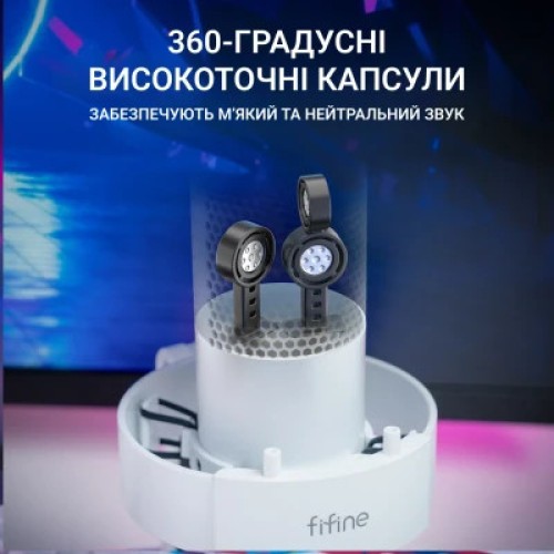 Микрофон Fifine A9W USB White (A9W)