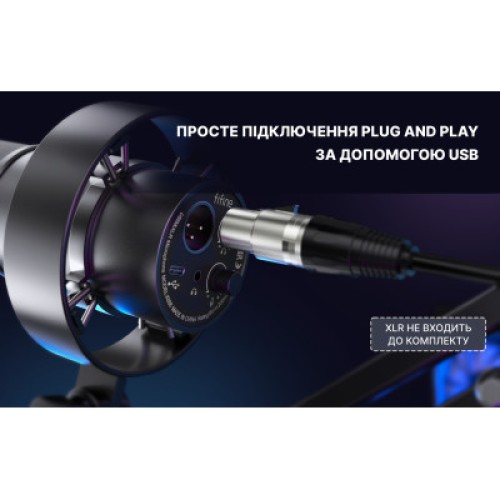 Микрофон Fifine K688 USB Black (K688)