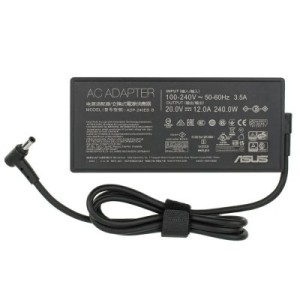 Блок живлення до ноутбуку ASUS 240W, 20V, 12A, роз'єм 6.0/3.7(pin inside), Slim-корпус (A40386)