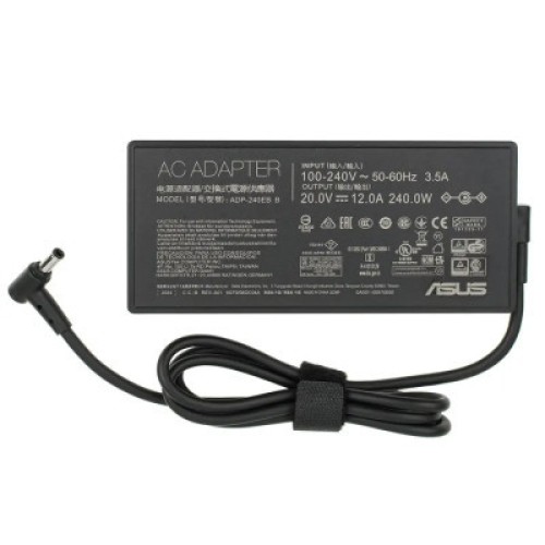 Блок питания к ноутбуку ASUS 240W, 20V, 12A, разъем 6.0/3.7(pin inside), Slim-корпус (A40386)