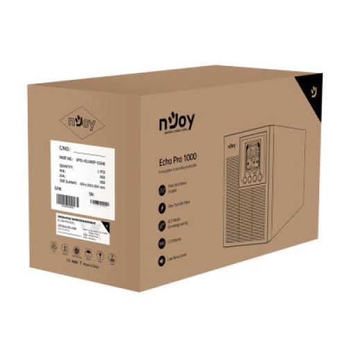 Источник бесперебойного питания nJoy Echo Pro 1000VA USB (UPOL-OL100EP-CG01B)