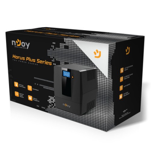 Источник бесперебойного питания nJoy Horus Plus 1500VA USB (PWUP-LI150H1-AZ01B)
