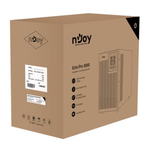 Источник бесперебойного питания nJoy Echo Pro 3000VA USB (UPOL-OL300EP-CG01B)