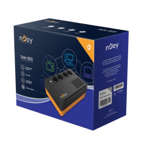 Источник бесперебойного питания nJoy Soter 600 USB (PWUP-LI060SR-AZ01B)