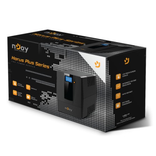 Источник бесперебойного питания nJoy Horus Plus 800 USB (PWUP-LI080H1-AZ01B)