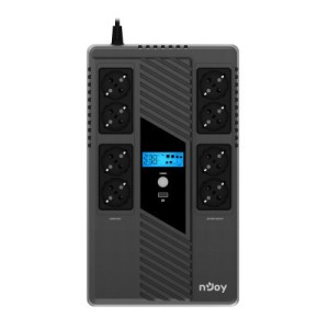 Пристрій безперебійного живлення nJoy Token 800 USB 8*Schuko (UPCSBLS680TTOAZ01B)