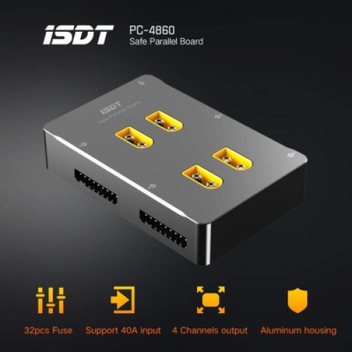 Аксесуар для зарядного пристрою iSDT PC-4860S LiPo Parallel Charging Board (HP0015.0023)