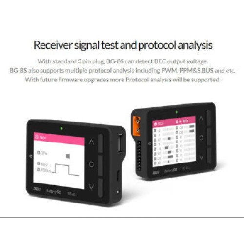 Тестер для акумуляторів iSDT BG-8S Battery Meter (HP0015.0013)