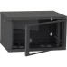 Шкаф настенный Ipcom 6U, 600*350, RAL9005 (СН-6U-060х035-ДС-9005)