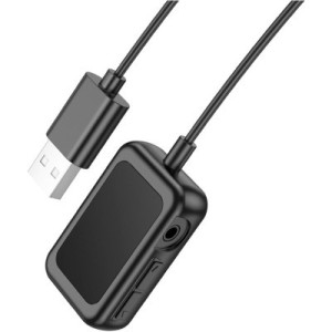 FM модулятор BOROFONE BC49, Black, Box