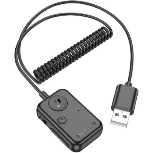 FM модулятор BOROFONE BC49, Black, Box