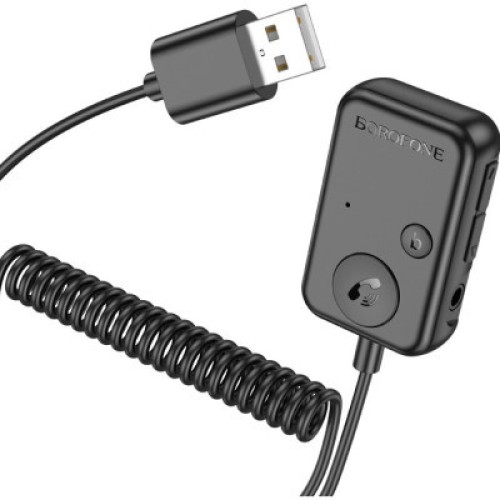 FM модулятор BOROFONE BC49, Black, Box