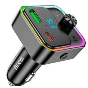 FM модулятор HOCO E81, Black, Box