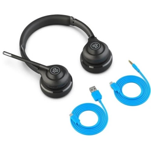 Наушники Jlab GO Work Wireless 2nd Gen Black (IEUHBGOWORKRBLK4)