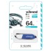 USB флеш накопитель Wibrand 64GB Aligator Blue USB 2.0 (WI2.0/AL64U7U)