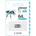 USB флеш накопитель Wibrand 64GB Ant Silver USB 3.2 Gen 1 (USB 3.0) (WI3.2/AN64M4S)