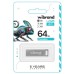 USB флеш накопитель Wibrand 64GB Chameleon Silver USB 2.0 (WI2.0/CH64U6S)