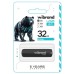 USB флеш накопитель Wibrand 32GB Grizzly Black USB 2.0 (WI2.0/GR32P3B)